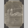 A group on a bridge (ddr-densho-432-171)