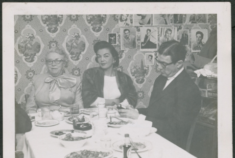 Three people at table (ddr-densho-293-147)