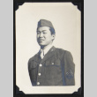 Portrait of a man in uniform (ddr-densho-542-613)