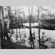Ponds in the Garden with a house in the background (ddr-densho-354-387)