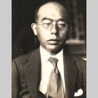 Portrait of Junichiro Nishimura, a Japanese Ministry of Finance official (ddr-njpa-4-1451)
