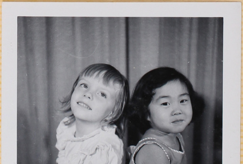 Susan Shiomi with friend (ddr-densho-522-458)