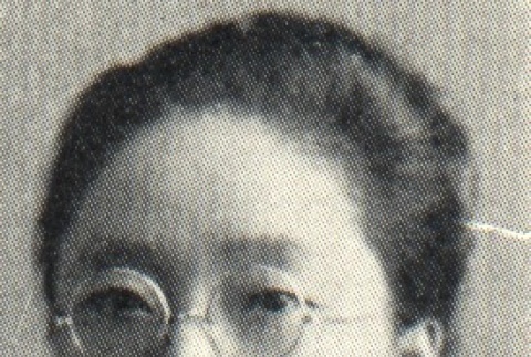 Portrait of Teiko Okada, a writer (ddr-njpa-4-1998)