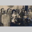 Masao Koga, Ichimaru and others posing with Ingram Stainback (ddr-njpa-4-525)
