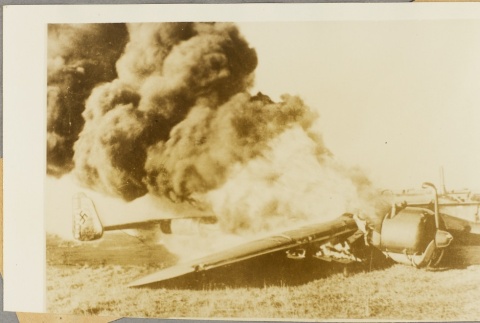 A downed German plane (ddr-njpa-13-865)