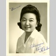 Signed photograph of Chiyo Takeda (ddr-manz-6-46)
