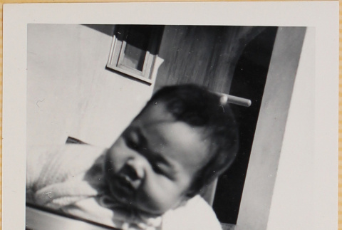 Susan Shiomi in stroller (ddr-densho-522-135)