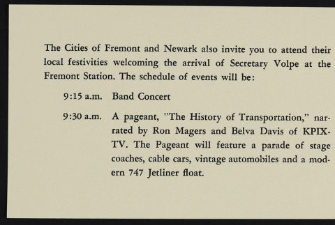 Invitation to welcoming festivities (ddr-densho-433-391)