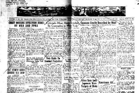 Colorado Times Vol. 31, No. 4363 (September 18, 1945) (ddr-densho-150-74)