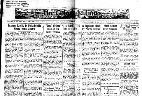 Colorado Times Vol. 31, No. 4306 (May 5, 1945) (ddr-densho-150-19)