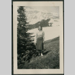 Woman on mountain hike (ddr-densho-359-416)