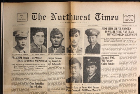 The Northwest Times Vol. 3 No. 23 (March 19, 1949) (ddr-densho-229-190)