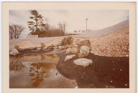 Rock waterfall and pond (ddr-densho-377-2212)