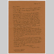 Letter from Wakako Domoto to Miki Domoto Stebbing (ddr-densho-443-219)