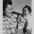 Mrs. Kobayashi and her youngest child (ddr-csujad-14-6)