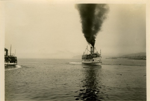 Steamship arriving at Colman Dock (ddr-densho-35-196)