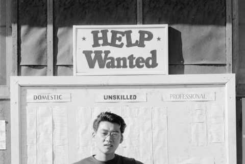 Help wanted signs (ddr-densho-93-47)