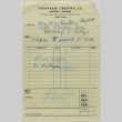 Receipt from Takahashi Trading Co., to Mrs. R.W. Barton (ddr-densho-424-692)