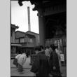 Group of people outside shrine (ddr-densho-426-2321)