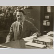 John H. Wilson sitting at a desk (ddr-njpa-2-910)
