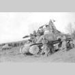 Soldiers on a tank (ddr-densho-92-21)