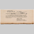 Acknowledgment of forms related to transfer of property (ddr-densho-329-1022)