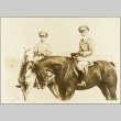 Two Italian military commanders posing on horseback (ddr-njpa-13-680)