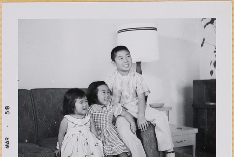 William, Susan and Leslie Shiomi (ddr-densho-522-478)