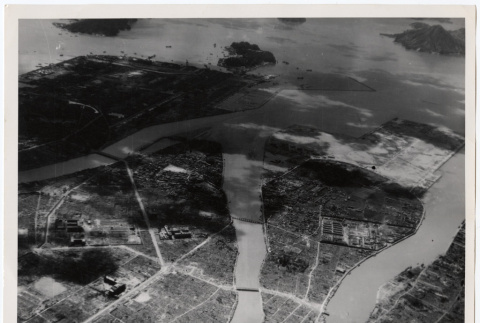 Aerial view of three rivers (ddr-densho-542-857)