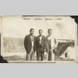 Three men with bridge (ddr-densho-326-432)