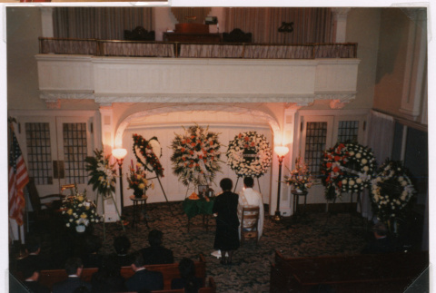 Funeral service at Butterworth Funeral Home (ddr-densho-477-730)