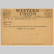 Western Union Telegram to Domoto Family from Kunimatsu and Jack Tanimoto (ddr-densho-329-663)