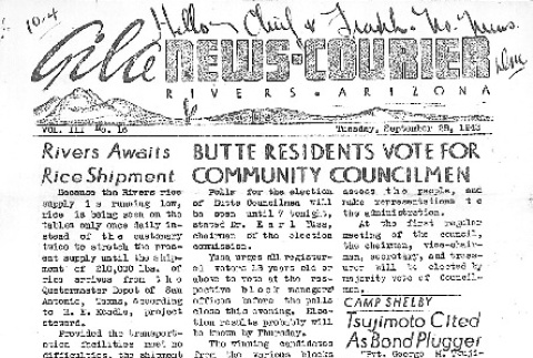 Gila News-Courier Vol. III No. 16 (September 28, 1943) (ddr-densho-141-159)