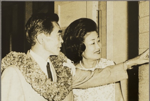 Masato Doi and his wife (ddr-njpa-5-429)