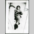 Man climbing pole (ddr-densho-1007-794)