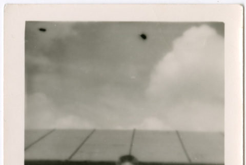 Man standing outside barracks (ddr-densho-329-1364)