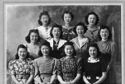 Group Portrait of Nisei women (ddr-ajah-6-148)