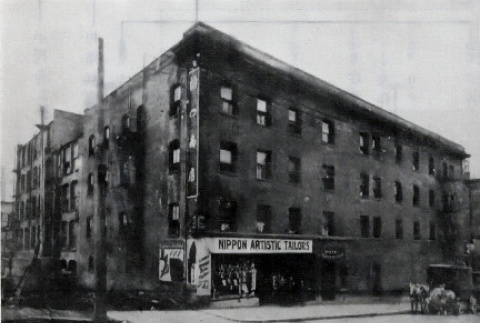Building housing the Nippon Artistic Tailors at 311 South Washington (ddr-densho-474-183)