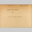 Envelope of Clesson Chikasuye photographs (ddr-njpa-5-392)