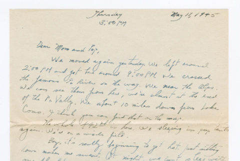 Letter from Tadashi Ishida to Mr. & Mrs. Y Ishida (ddr-densho-535-184)