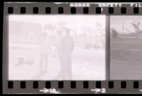 Negative film strip for Farewell to Manzanar scene stills (ddr-densho-317-68)