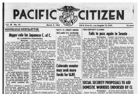 The Pacific Citizen, Vol. 38 No. 10 (February 12, 1954) (ddr-pc-26-7)