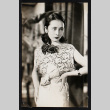 Woman with her hand on her hip (ddr-densho-404-112)