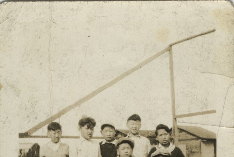 Green Lake Juniors baseball team (ddr-densho-134-36)