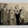 Honolulu Chamber of Commerce president, predecessor and his wife, and Honolulu postmaster (ddr-njpa-2-1049)