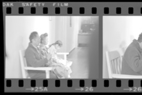 Negative film strip for Farewell to Manzanar scene stills (ddr-densho-317-151)