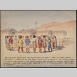Painting of a Manzanar High School gym class (ddr-manz-2-47)
