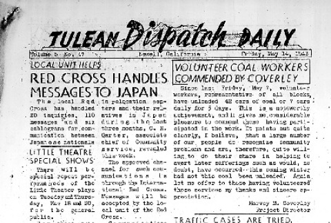 Tulean Dispatch Vol. 5 No. 47 (May 14, 1943) (ddr-densho-65-363)