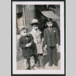 Photo of three children in suits (ddr-densho-483-350)