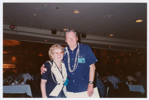 Chris and Ann Keegan at banquet (ddr-densho-368-344)
